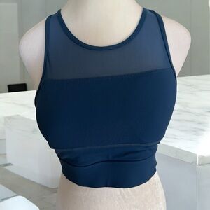 Zyia Active Blue Racerback Sports Bra Size Large‎